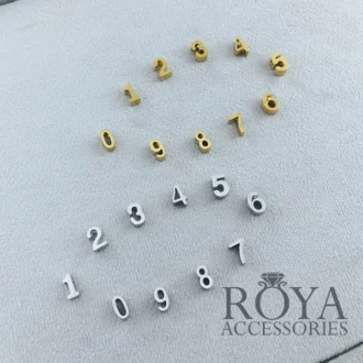 اعداد برجسته (3 بعدی) استیل