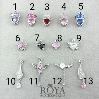 پلاک سواروسکی کالکشن قلب 2