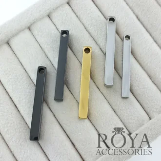 پلاک مکعب عشق استیل