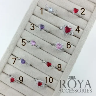 انگشتر سواروسکی کالکشن قلب