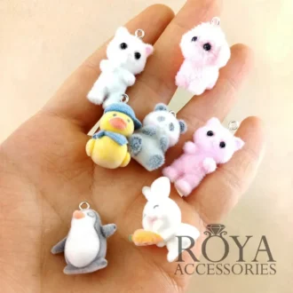 آویز عروسک مخملی