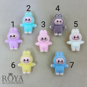 آویز عروسک لبوبو مخملی